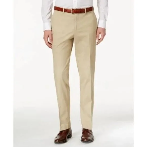 slim fit dress slacks Bar III Slim-Fit Linen Suit Pants MSRP $135 – DGFOutlet